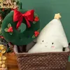 Christmas Ginger Bread Plush Pillow Stuffed Chocolate Cookie House Shape Decor Cushion Funny XMas Tree Party Decor Doll Plushie T230810