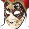 Party Crack Mask Venetian Masquerade Masks Full Face Jester Joker Cosplay Wall Mask Halloween Carnival Art Decoration Gift HKD230810