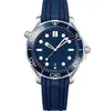 Men Diver 50th Anniversary Automatic 42mm Watches Mechanical Stainless Luxurys Watch Ja mes bond 007 montre de luxe Spea wristwatches