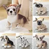 Stuffed Plush Animals 1pc 20CM Pet Dog Plush Toy Lifelike Pug Dog Stuffed Soft Doll Christmas Gifts For Kids