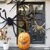 Outros suprimentos para festas de eventos 30 cm/50 cm/75 cm/90 cm/125 cm/150 cm/200 cm aranha preta decoração de halloween casa assombrada prop interior decoração gigante ao ar livre 230809