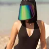 Berets 2023 Summer dorosły unisex z ochroną UV Visor Sun Hat Cap