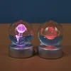 Prismi Star Galaxy Series Crystal Ball Luminoso 3D In-intagliato Sfera di vetro Decorazione Regalo di compleanno Decorazione luce notturna 230809