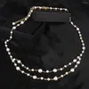 Hänghalsband i2023 mode smycken kvinnors läppstift halsband parti utsökt midje kedja tröja