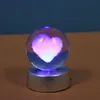 Prismi Star Galaxy Series Crystal Ball Luminoso 3D In-intagliato Sfera di vetro Decorazione Regalo di compleanno Decorazione luce notturna 230809