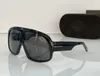 Autres accessoires de mode Mode TF surdimensionné style embout lunettes de soleil version haut de gamme lunettes de luxe femme montures en acétate élégance moderne lunettes pour hommes