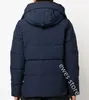 Canada Puffer Vestes Hommes Designer En Plein Air Blanc Canard Coupe-Vent Jassen Vêtements D'extérieur À Capuchon Fourrure Manteau Doudoune Manteau Hiver Parka