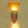 Wall Lamp Southeast Asia Gold Platinum Resin Craft Phoenix Tail Living Room Bedroom Aisle Balcony LED