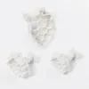 Baking Moulds Multiple Styles Three-dimensional Mold 1 Set Printing Household Products Clear Texture Fondant Plastic Cake