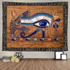 Tapestries Egyptian Horus Eye Tapestry Ancient Egyptian Wall Hanging Gods Pharaohs Hieroglyphic Tapestries Bedroom Home Wall Decor Cloth