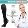 Men's Socks Unisex Copper Compression Socks Women Men Anti-Fatigue Pain Relief Knee High Stockings 15-20mmHg Graduated Compression Stockings 230809