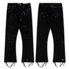 Designer Clothing Fashion Pant Depts Speckled Jeans Stitched Overalls Virgil High Street Pants Flared Sweatpants Rock Streetwear Jogger Trousersxu4d