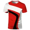 يمكن تخصيص قميص T-Shirts Summer Thirts Summer مع Logo3d للطباعة الرياضية في الهواء الطلق التنفس O- العنق القصيرة الأكمام