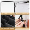 Cosmetic Bags Lighted Cosmetic Case with Mirror LED Portable Cosmetic Bag Large-capacity Makeup Storage Box 230809