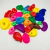 Rock Protection 30 pcs/set Mixed Color Plastic Children Kids Rock Climbing Wall Stones Children Indoor Climbing Rock Playground Hold Stone HKD230810