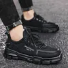 Dress Shoes Work Safety Shoes Men's Safety Boots Anti-smash Work Shoes With Steel Toe Shoes Men Work Boots Anti-stab Safety Sneakers Male 230809