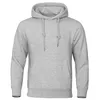 Hommes Hoodies Sweats Solide Couleur Hommes Polaire Chaud Sweat Mode Streetwear Casual Lâche Respirant Pulls Marque Sweat À Capuche 230809