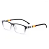 Solglasögon mode anti-blue lätta läsglasögon urltralight pc ram ögonskydd presbyopia glasögon kvinnor män läsare glasögon