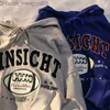 Sweats à capuche masculine Sweatshirts American Retro Imprimé Sweat à sweat avec un pull épais en velours Marque d'ajustement serré pour toute veste de conception assortie Z230811