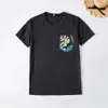 Tenues assorties pour la famille Tenues assorties pour la famille Vêtements de vacances doux et décontractés Nouvel été Femmes Filles Impression Robe à volants Hommes Garçons T-shirt Barboteuses bébé