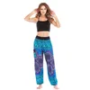 Bloomers Yoga Wear Casual Pants Harem Hippie Pants for Women's Yoga Floral Boho aladdin clothing yoga pants