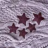 Camisetas de punto para mujer Cárdigan de otoño Edición limitada Suéter de punto rosa Swif T Star Bordado Cárdigans de mujer Tay Lor Suéteres con cuello en V Mujer 230809
