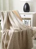 Blankets Knitted Wool Vintage Blanket For Bed Thickening Sofa Cover Office Air Conditioning Nap Travel Shawl Home Decor