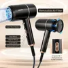 Powerful Ionic Hair Dryer, 1800W Professional Salon Blow Dryer, 19000PM Double Overheat Protection, Cold & Warm Wind, 70.87inch Super Long Cord