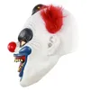 Fantazyparty Halloween Creepy Mask Costume Party Lateks Scary Clown Mask Mask Mask HKD230810