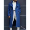 Heren Trenchcoats Jas 2023 Lente En Herfst Mode Trend Britse Stijl Koreaanse Casual Grote Maat