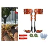 Rock Protection Tree Climbing Tool Set Non Slip med Belt Steel Pole Climbing Spikes för bergsklättringfruktplockning Camping Accessories HKD230810