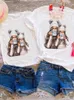 Tenues assorties pour la famille, fille, amour des années 90, tenues assorties pour la famille, T-shirt graphique pour femmes, filles, garçons, enfants, vêtements d'été pour maman et maman