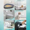 Inne dostawy kotów Miaodoupet 4000MAH Smart Ourifer zapachowy dla kotów kuweta dezodoryzator psa toaleta