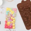Backformen Silikon Schokoladenriegelform Kuchendekoration Backwerkzeuge Antihaft-Gelee- und Süßigkeitenform DIY 230809