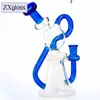 Verre Dab Huile Rigs Nail Ice Bong Délicatesse Tuyaux En Verre De Fumer Barboteur Mini Tuyaux D'eau En Verre avec 14mm Bol Clou