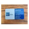 2''x3.5'' Sublimation Aluminium Business Card Double Sides metal UV business cards Christmas Tree Ornaments Decorations 50x88cm AU10