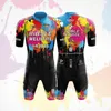 Yarış Setleri Huub Erkekler Spor Kısa Kollu Triatlon Derisi Takım Tulum Trisuit Bisiklet Takımı Ciclismo Bisiklet Açık
