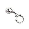 Anal Toys Beeger Metal Anal Plug Tung Chrome Butt Plug High Quality Anal Butt Heavy Butt Plug för en rövträning 230810