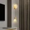 Wall Lamps Antique Bathroom Lighting Reading Lamp Modern Finishes Korean Room Decor Led Light For Bedroom