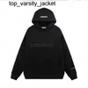 NYA 23SS ESS HOUDIE MENSKA KVOMENS CASIAL SPORTSL HOURDIER Brev Tryckt Sweatshirt Fashion Brand Street Sweater Womens Mens Hoodie