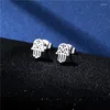 Ohrstecker 2 Teil/satz Nettes Gänseblümchen Kreuz Für Frauen Mädchen Edelstahl Mini Kleine Schmetterling Mond Paar Schmuck Geschenke