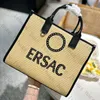 Designer Tote Bag Women Fashion Handbag Shoulder Bags Knitting Leather Cross Bags Woman Luxury handbags letter Straw crossbody bag