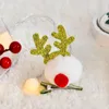 Hair Accessories 4 Styles Christmas Plush Hairpin Ball Winter Fashion Children Top Clip Elk Duckbill Antlers Cute