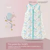 Pyjamas Autumn and Winter nyfödda babykläder Baby Kick Prevention Quilt Cotton Children's Clothing Baby Underwear Sleep Bag Z230811