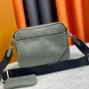 Najlepsze luksusowe designerskie torby męskie i damskie Przenośna skórzana torba komunikatorowa Modna Torba Torka na ramię Temperament Crossbody Bag #694423