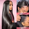 HD transparent 13x4 rak spets fram peruk brasilianska mänskliga hår peruk för kvinnor 360 spets frontala peruk spets stängning peruk