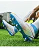 Ungdomsherrens fotbollsskor tf ag lila svart vit blå fotbollsskor mode sneakers ungdom långa nagel träningskor