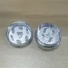 3x1.5cm Mini Bitki Öğütücü Sigara Aksesuarları 3 Katmanlar Alüminyum Alaşım Metal Tütün Öğütücüleri