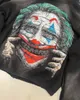 Męskie bluzy bluzy Y2K Bluza Mężczyźni Hip Hop Gotham Clowns Graphic Print Oversizes Bluza Harajuku punk rock gothic top streetwear 230809