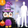 Autres fournitures de fête d'événement OurWarm Owl Gonflables Décorations d'Halloween Citrouille Creepy Terror Accessoires effrayants Outdoor Party Yard Garden Haunted House Blow Up 230809